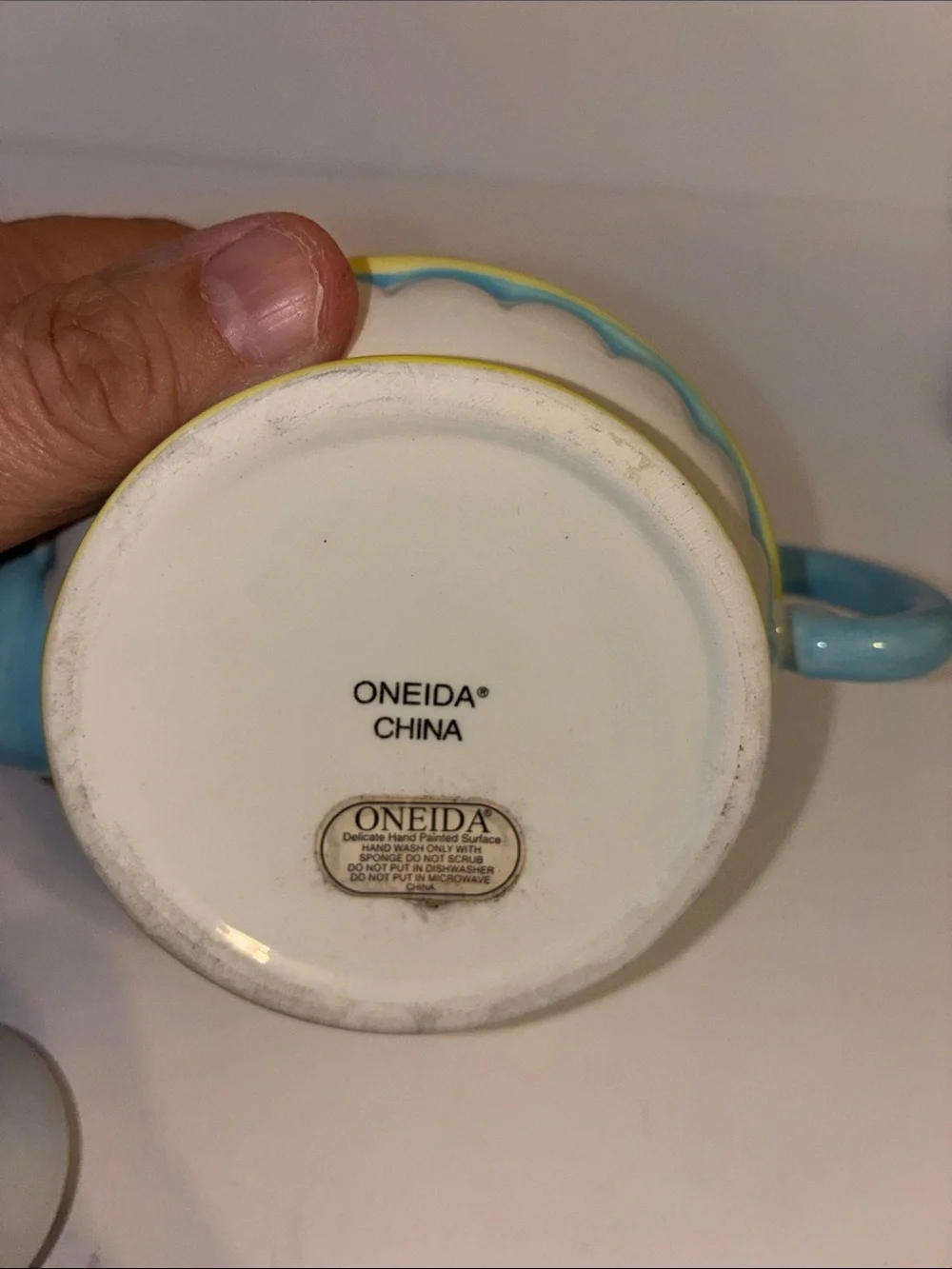 Oneida Country Bouquet, “Rainbow Garden”, Mini Teapot